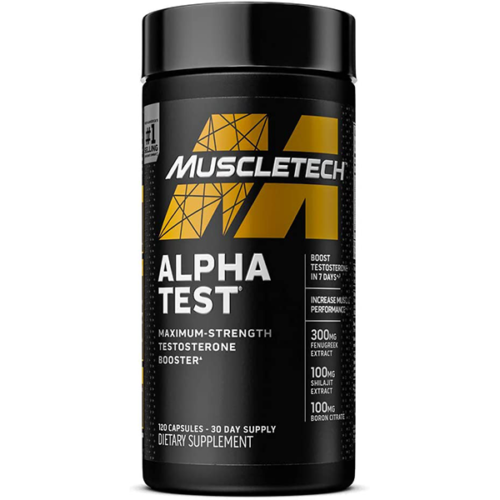 Alpha Test Muscletech | 120 Capsulas - Image 1