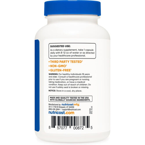 St John's Wort 500mg Nutricost | 120 Cápsulas - Image 3