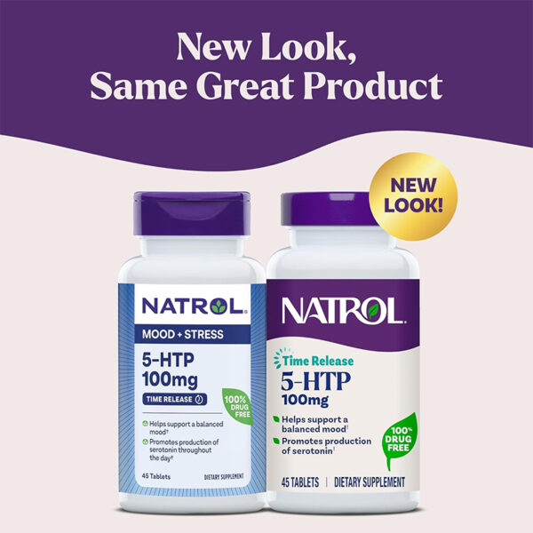 5-htp 100mg Natrol | 45 Tabletas