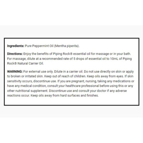 Aceite de Menta Piping Rock | 59ml - Image 2
