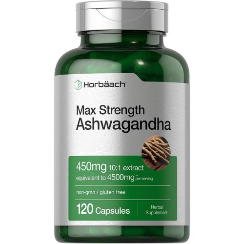 Ashwagandha 450mg Horbaach | 120 Cápsulas - Image 1