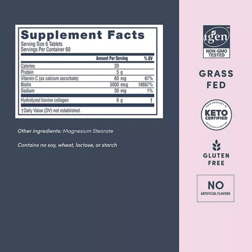 Colageno Hidrolizado 6gr NeoCell | 360 Tabletas - Image 4