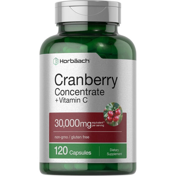 CRANBERRY 120 CAP 30000MG HORBAACH 01