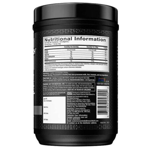Creatina Platinum 5gr Muscletech | 400gr Polvo - Image 2