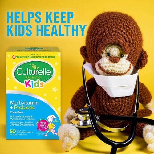 Culturelle Kids Multivitamínico + Probiótico | Tabletas Masticables - Image 4