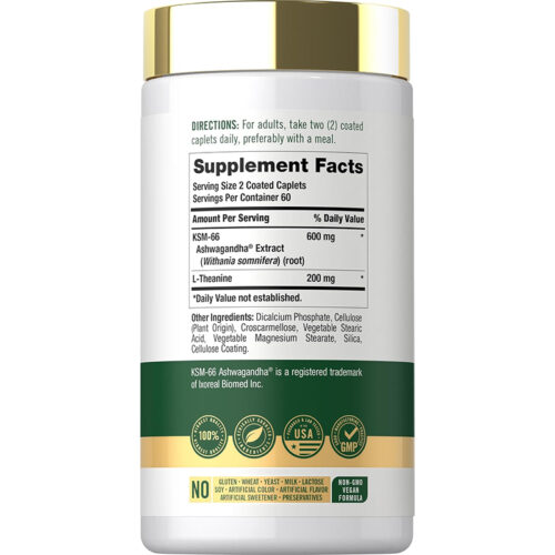 Ksm-66 Ashwagandha 600mg Carlyle | 120 Cápsulas - Image 2