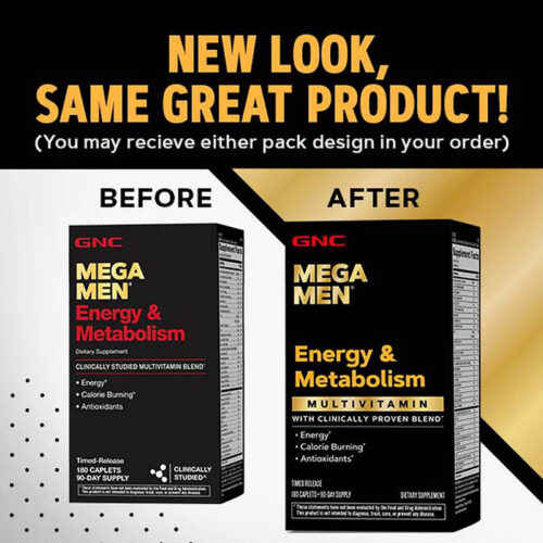 Mega Men GNC Energía y Metabolismo | 90 Tabletas - Image 6