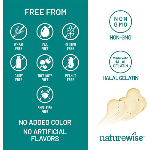 Omega 3 + Vitamina E Naturewise | 60 Softgel - Image 3