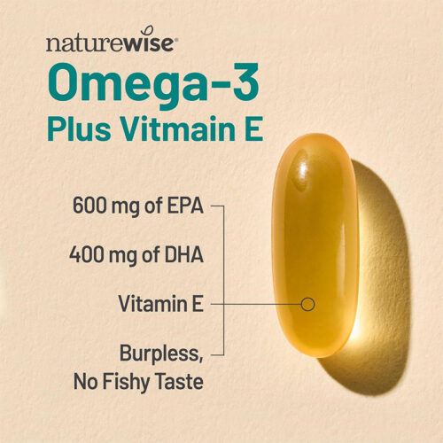 Omega 3 + Vitamina E Naturewise | 60 Softgel - Image 4