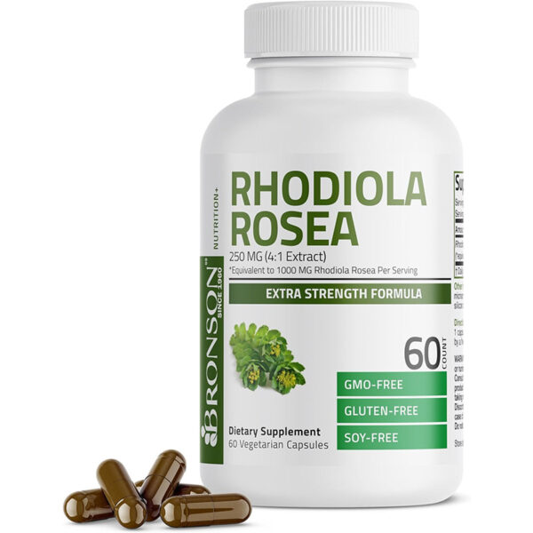 RHODIOLA 1000MG 60 CAP BRONSON 01