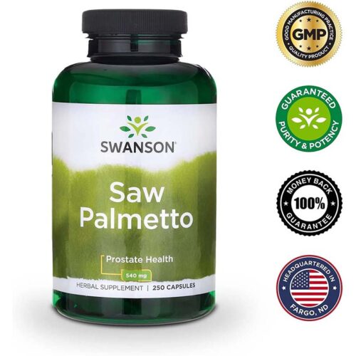 Saw Palmetto 540mg Swanson | 250 Cápsulas - Image 4
