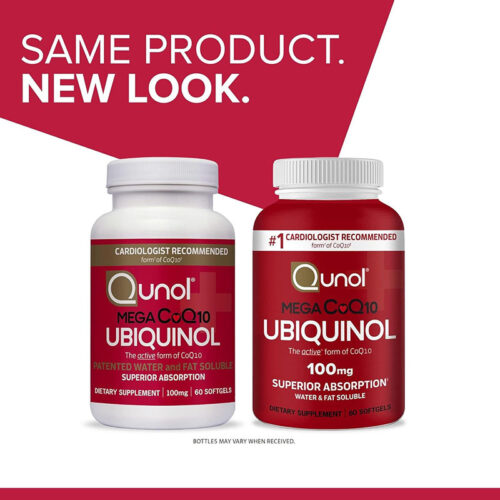 Ubiquinol 100mg Mega CoQ10 Qunol | 60 Cápsulas - Image 3