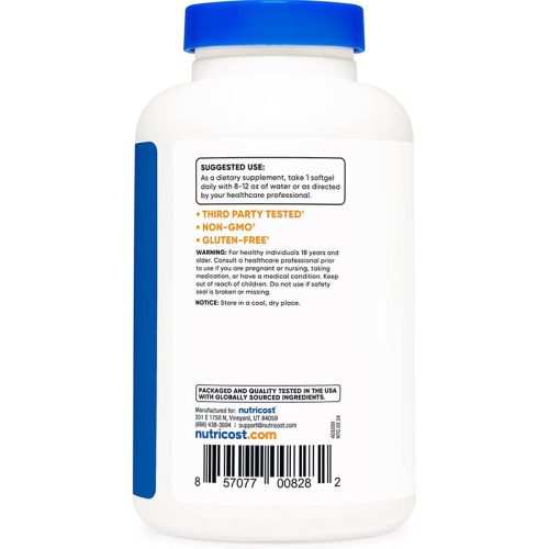 Aceite de Onagra Nutricost 1300mg | 120 Cápsulas - Image 4