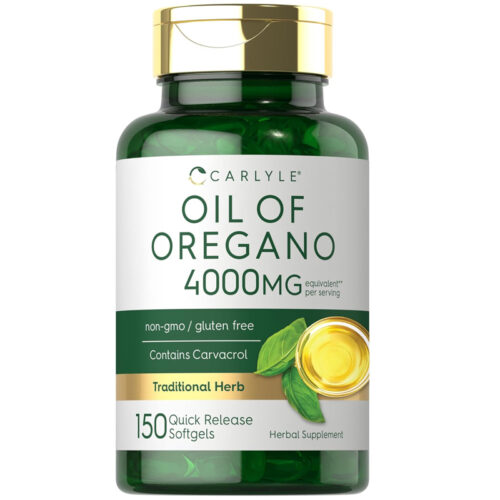 Aceite de Orégano Carlyle 4000mg | 150 Cápsulas - Image 1