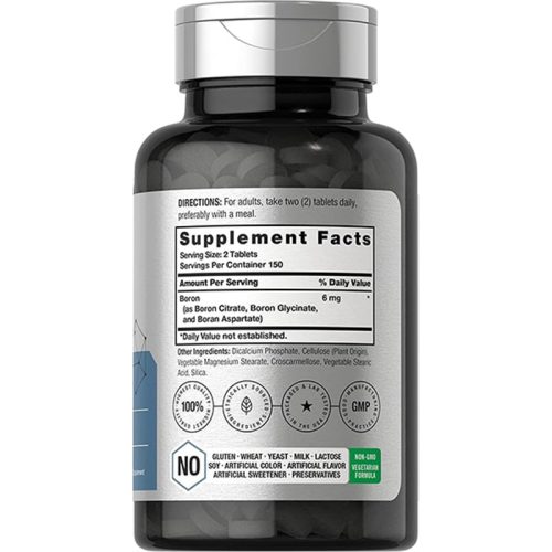Boron Triple 6mg Horbaach | 300 Tabletas - Image 2