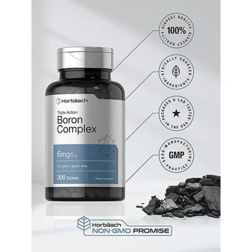 Boron Triple 6mg Horbaach | 300 Tabletas - Image 3