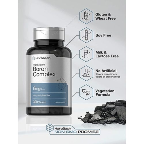 Boron Triple 6mg Horbaach | 300 Tabletas - Image 4
