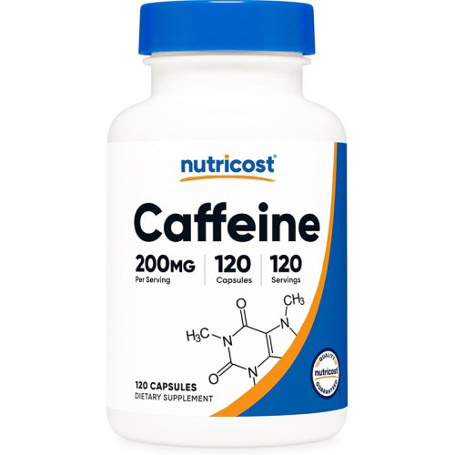 Cafeína 200mg Nutricost | 120 Cápsulas - Image 1