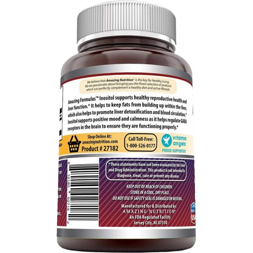 Inositol 1000mg Amazing Formula | 120 Tabletas - Image 3