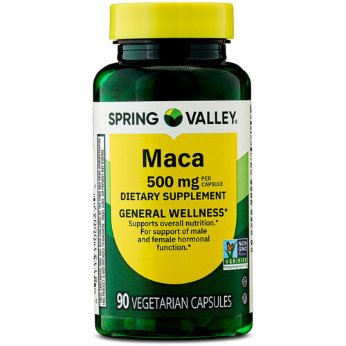 Maca 500mg Spring Valley | 90 Capsulas
