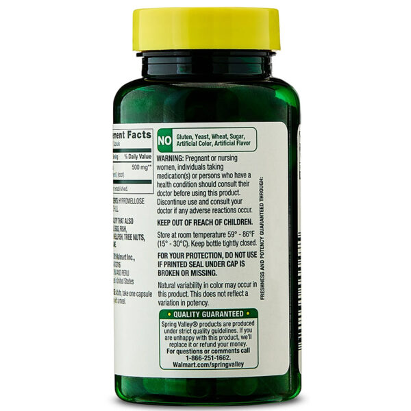 Maca 500mg Spring Valley | 90 Capsulas