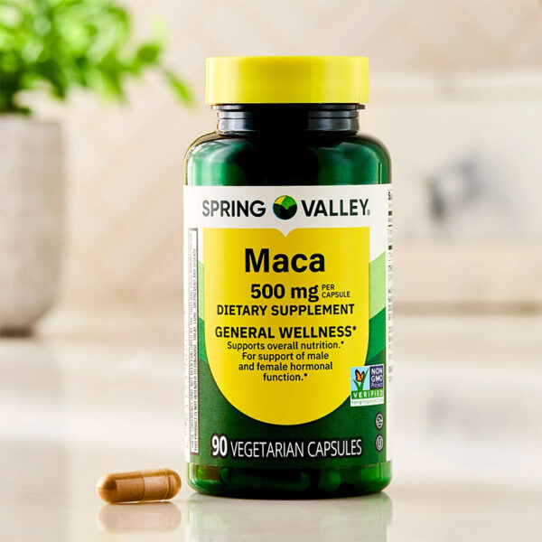Maca 500mg Spring Valley | 90 Capsulas