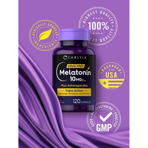 Melatonina + Ashwagandha Carlyle | 120 Cápsulas - Image 6