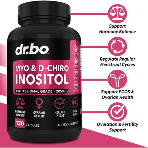 Myo & D-Chiro Inositol 2.050mg Dr.Bo | 120 Cápsulas - Image 3
