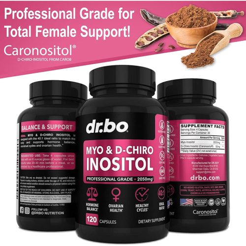 Myo & D-Chiro Inositol 2.050mg Dr.Bo | 120 Cápsulas - Image 5