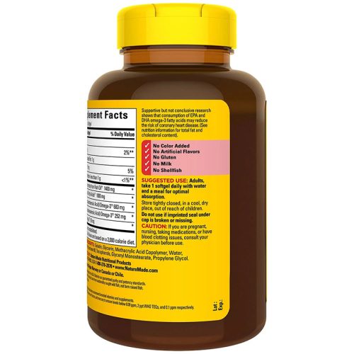 Omega 3 1400mg Nature Made | 65 Cápsulas - Image 5