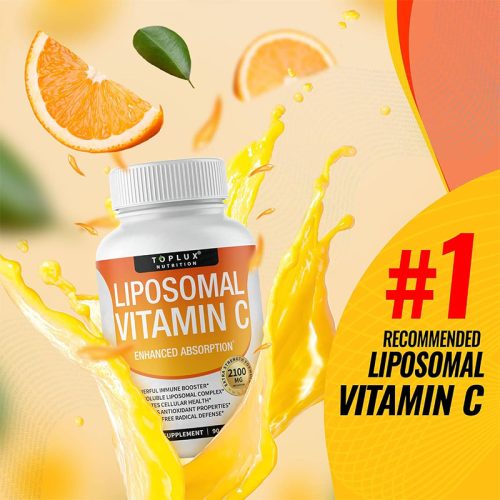 Vitamina C Liposomal 2100mg Toplux | 90 Cápsulas - Image 4