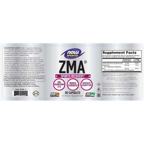 ZMA Now Sports | 90 Cápsulas - Image 2