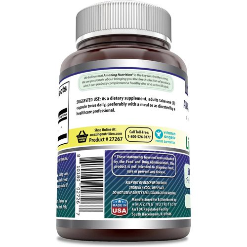 Ácido Alfa Lipoico 600mg Amazing Formulas | 60 Cápsulas - Image 4