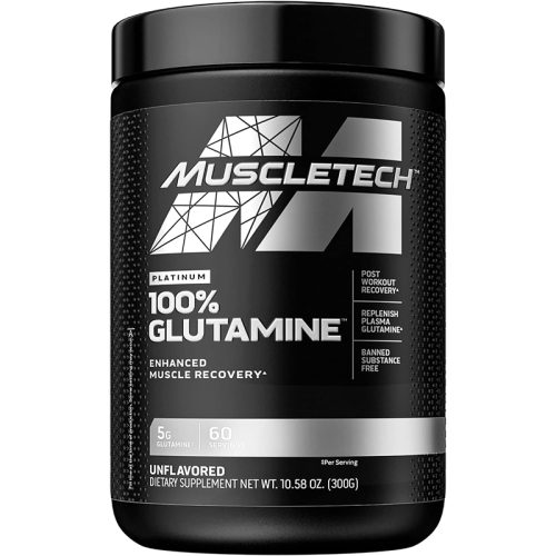 Glutamina Platinum Muscletech | 300gr Polvo - Image 1