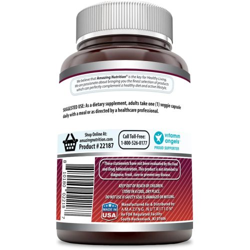 Quercetina 500mg Amazing Nutrition | 120 Cápsulas - Image 3