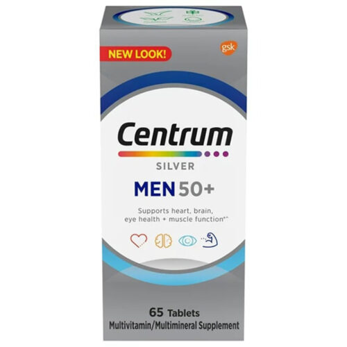 Centrum Silver Hombre 50+ Multivitaminico | 65 Pastillas - Image 1