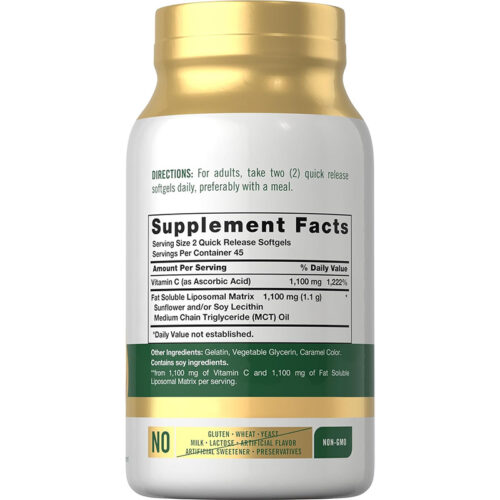 Vitamina C Liposomal Carlyle