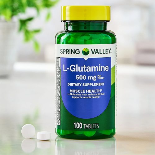 L-Glutamina 500mg Spring Valley |100 Tabletas - Image 4