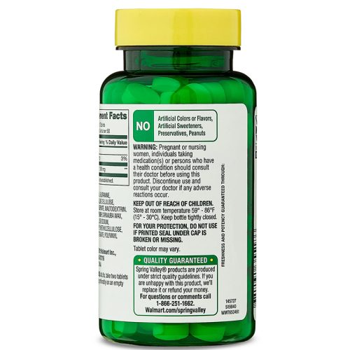 L-Glutamina 500mg Spring Valley |100 Tabletas - Image 3