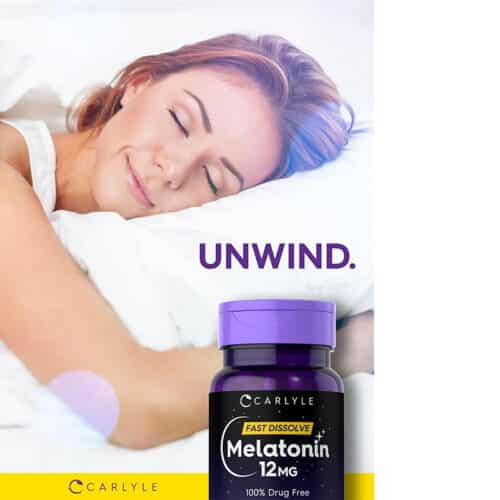 Melatonina 12mg Carlyle | 180 Tabletas - Image 6