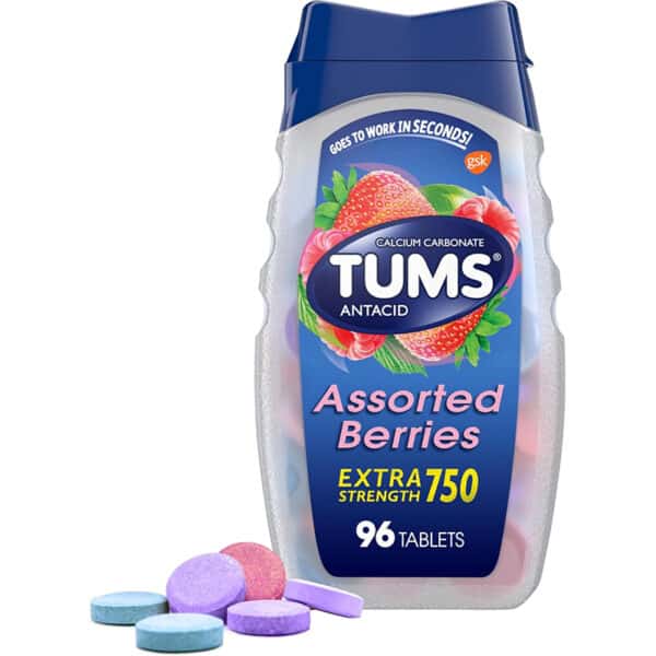 TUMS 96 TABLETAS 750 BERRIES 01