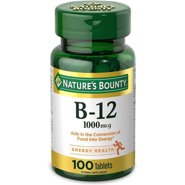 VITAMINA B12 1000MCG 100 TAB NATURES BOUNTY 01