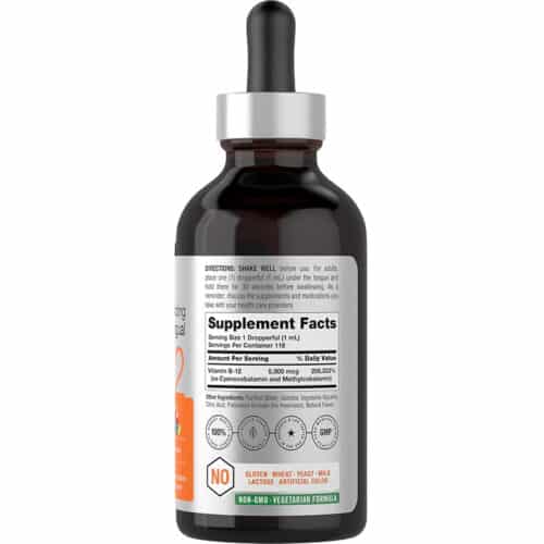 B12 Metilcobalamina Sublingual Horbaach | 118 ml Líquido - Image 2