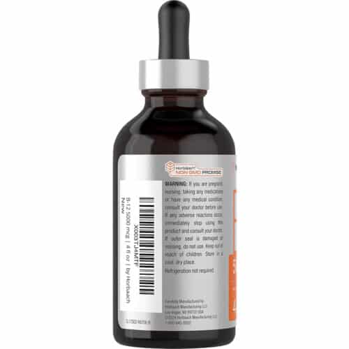 B12 Metilcobalamina Sublingual Horbaach | 118 ml Líquido - Image 3