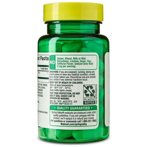 L-Carnitina 500mg Spring Valley | 30 Tabletas - Image 3