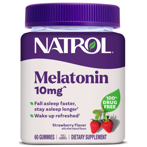 Melatonina 10mg Natrol | 60 Gomitas