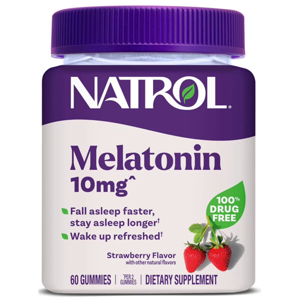 MELATONINA 10MG 60 GOMITAS NATROL 01 Melatonina 10mg Natrol | 60 Gomitas