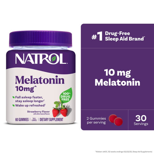 Melatonina 10mg Natrol | 60 Gomitas - Image 2