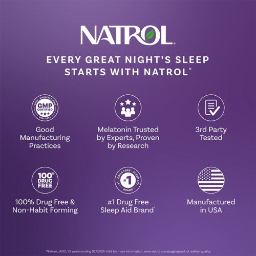 Melatonina 10mg Natrol | 60 Gomitas - Image 4