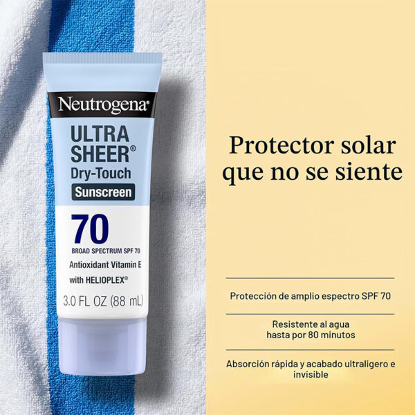 Protector Solar Neutrogena SPF 70 | 88 ml